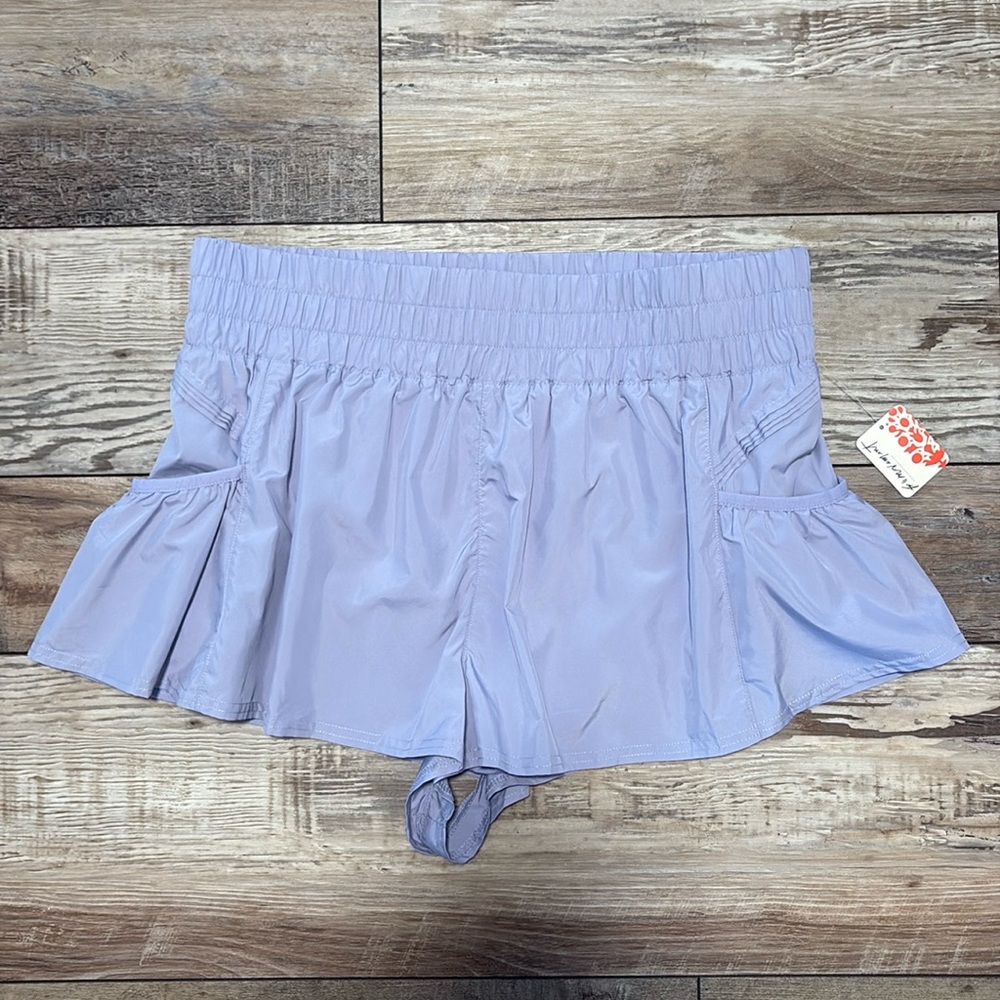 NWT FP Movement Get Your Flirt On Shorts Platinum XL